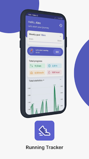 Running tracker Screenshot 0