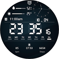 Digital Watch Face