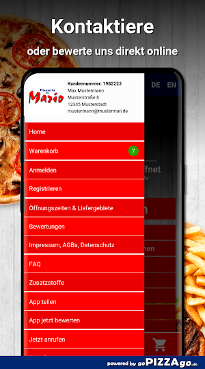 Pizzeria Mario Voerde Screenshot 2