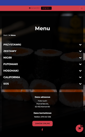 Nata Sushi Screenshot 2