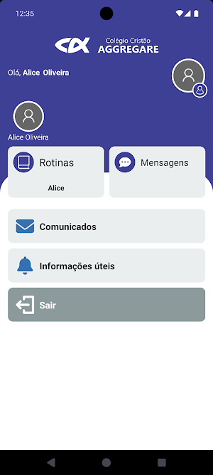 Colégio Aggregare Screenshot 2