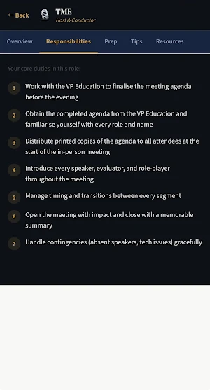 Club Speaker Toolkit Screenshot 1