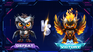 AI Chibi Robot Battle Screenshot 1