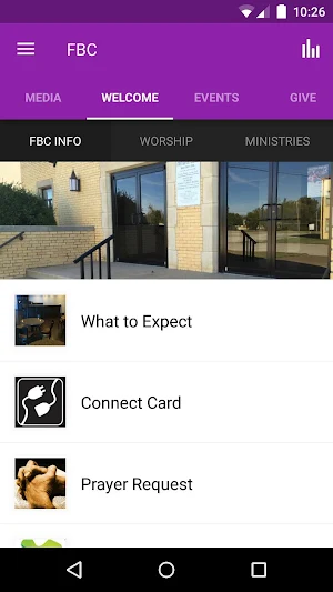 First Baptist Church Jacksboro Screenshot 1