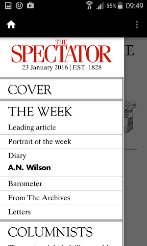 The Spectator Magazine Screenshot 2