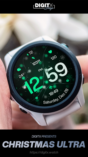Christmas Ultra Watch Face Screenshot 0