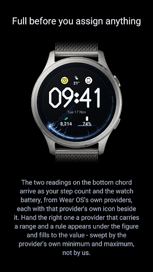 Arcline Digital Watch Face Screenshot 3