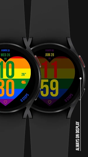 Pride Watch Face 039 Screenshot 2