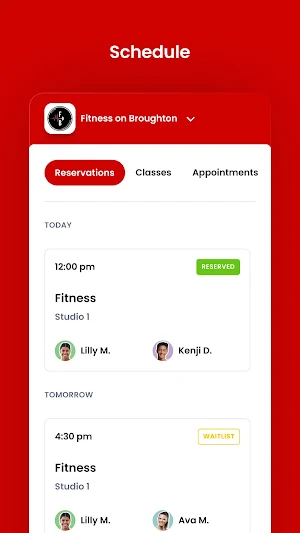 Fitness on Broughton Screenshot 2