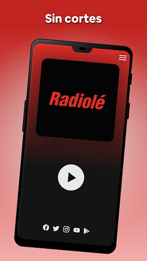 Radiolé Radio España Screenshot 0