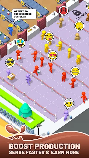 Idle Coffee Factory Inc Screenshot 2