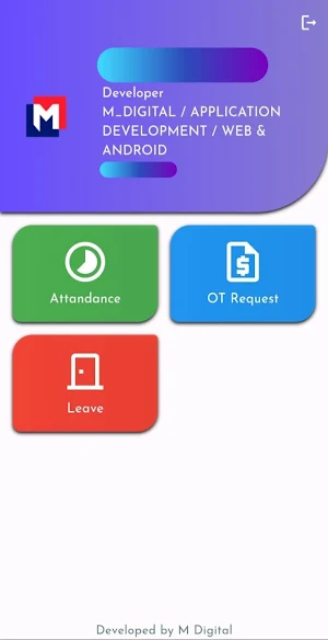 M Digital HRMS Screenshot 1