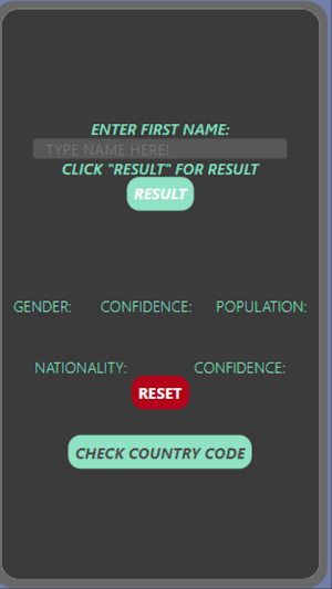 nationality guesser by aydin Screenshot 1