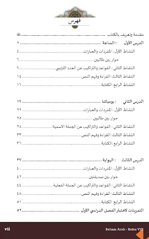 Bahasa Arab MTs Klas VIII 2020 Screenshot 1