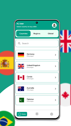 AirNet Travel eSIM Screenshot 2