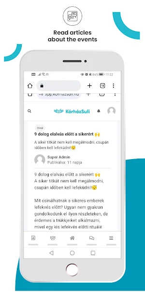 KórházSuli App Screenshot 3