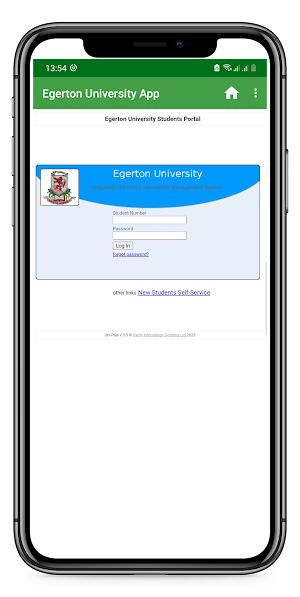 Egerton Official App Screenshot 3