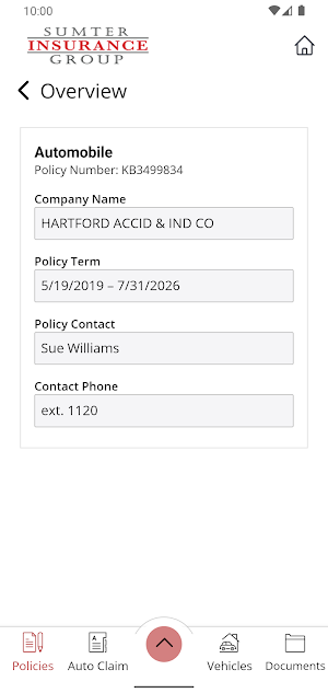 Sumter Ins Group Online Screenshot 3