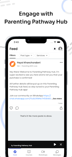 Parenting Pathway Hub Screenshot 1