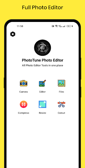 PhotoTune Photo Editor Screenshot 0
