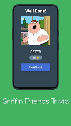 GRIFFIN FRIENDS TRIVIA Screenshot 1