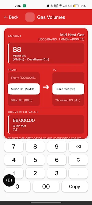 GasUnits Screenshot 2