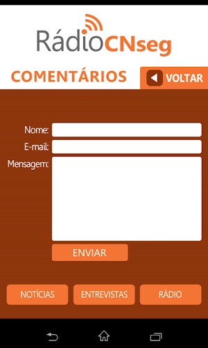 Rádio CNseg Screenshot 1