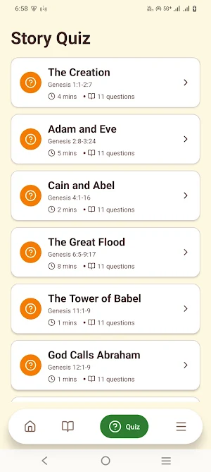 Bible Stories: Family Quiz Screenshot 3