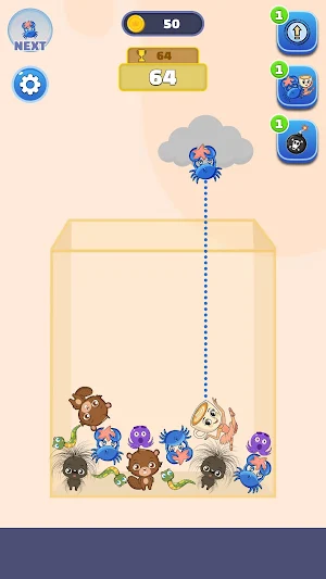 Merge Animal: Drop Challenge Screenshot 1