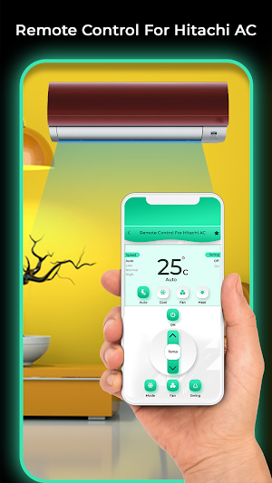 Remote Control For Hitachi AC Screenshot 1