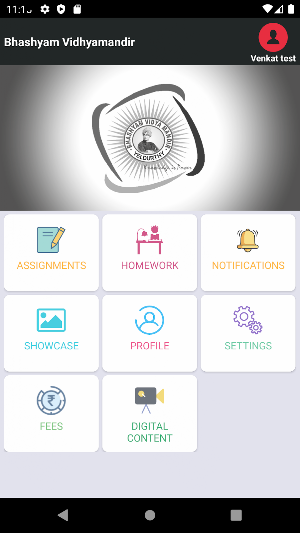 Bhashyam Vidhyamandir App Screenshot 0