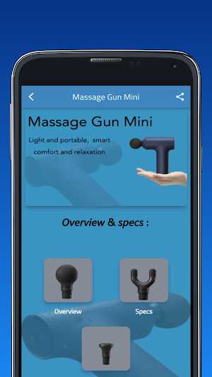 Massage Gun Mini Screenshot 1