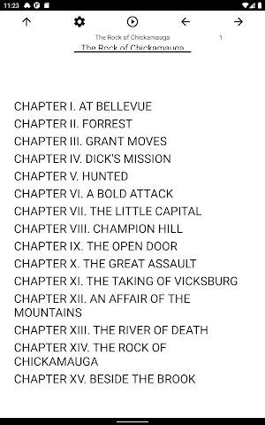 Book, The Rock of Chickamauga Screenshot 2