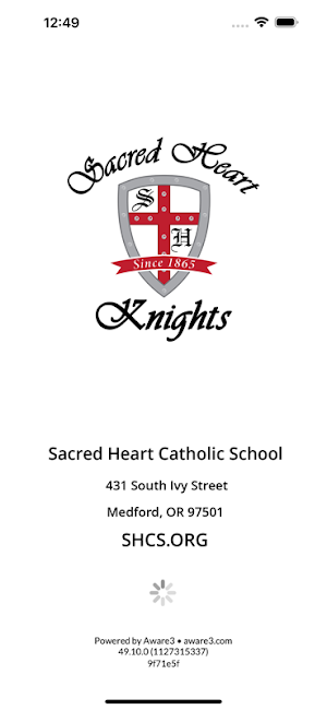 Sacred Heart Cath. School SIS Screenshot 0