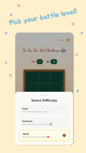 Tic Tac Toe: Bot Challenge Screenshot 3