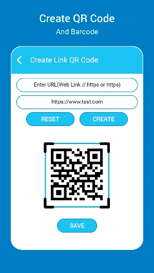 QR Code Generator & Scanner Screenshot 1