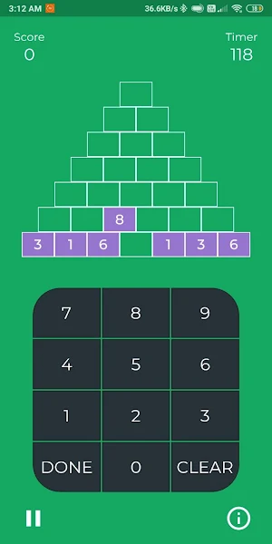 Math Matrix : Math Puzzles Screenshot 2