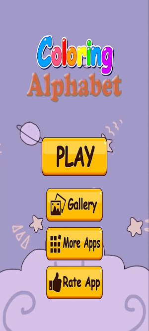 Coloring Alphabet Letters Screenshot 1