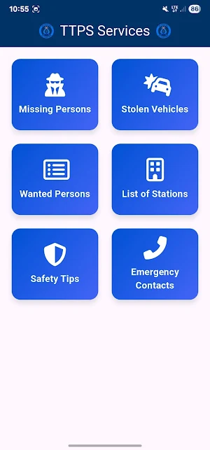 TTPS Mobile App Screenshot 2