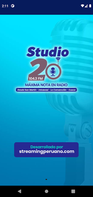 Radio Studio 20 Inkawasi Screenshot 0