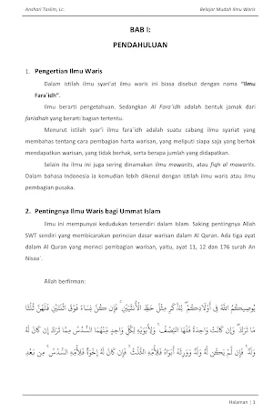 Belajar Mudah Ilmu Waris Screenshot 2