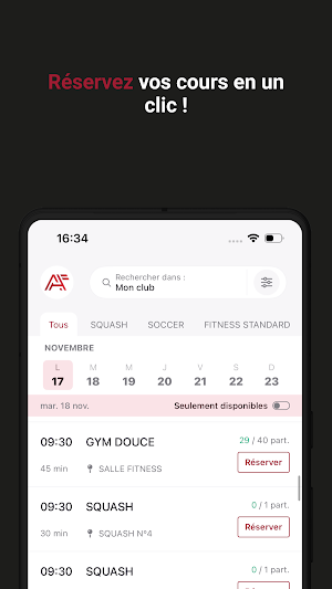 ARENA FITNESS Screenshot 2