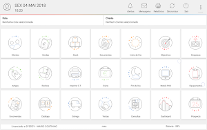 Mobile Sales System - Tablet Screenshot 1