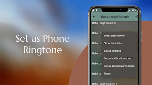 Baby Laugh Sounds - Laughing Baby Ringtones Screenshot 2