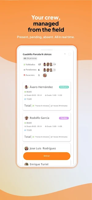Selphi · Field Time Control Screenshot 1