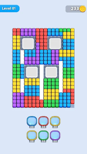 Color Bricks Collect Screenshot 1
