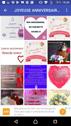 JOYEUSE ANNIVERSAIRE SOEUR Screenshot 1