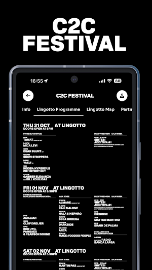C2C Festival Screenshot 2