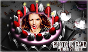Birthday Cake photo frame Screenshot 0