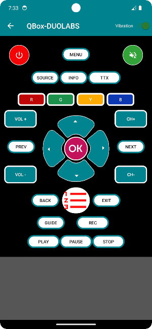 Remote for QBox Screenshot 2